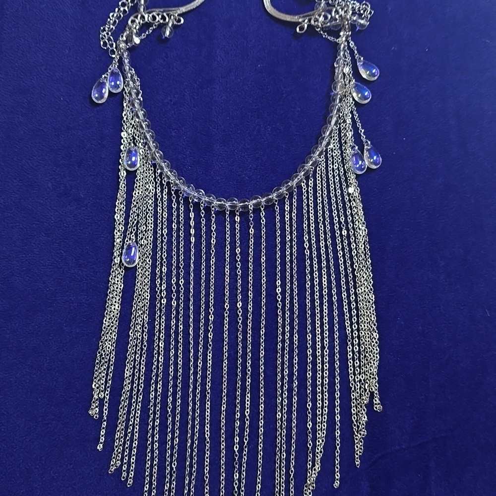 Face Veil with Tassel Jewelry - Picture 2 of 14